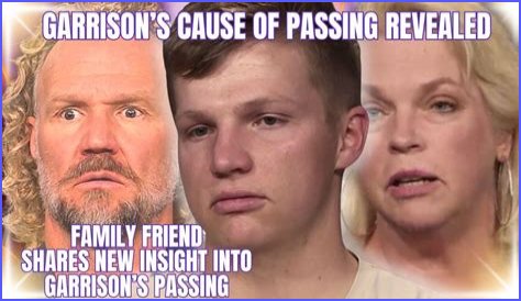 Garrison Brown Autopsy: 'Sister Wives' Star's Tragic Details Revealed